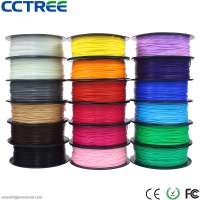 CCTREE high quality best raw material with good plasticity 1.75 PLA filament